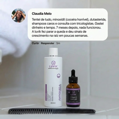 Shampoo Antiqueda e Tônico | DHT™
