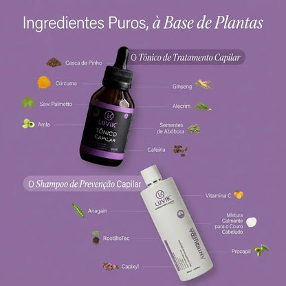 Shampoo Antiqueda e Tônico | DHT™