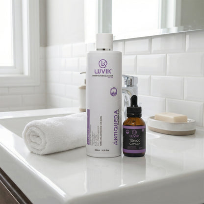 Shampoo Antiqueda e Tônico | DHT-Safe™