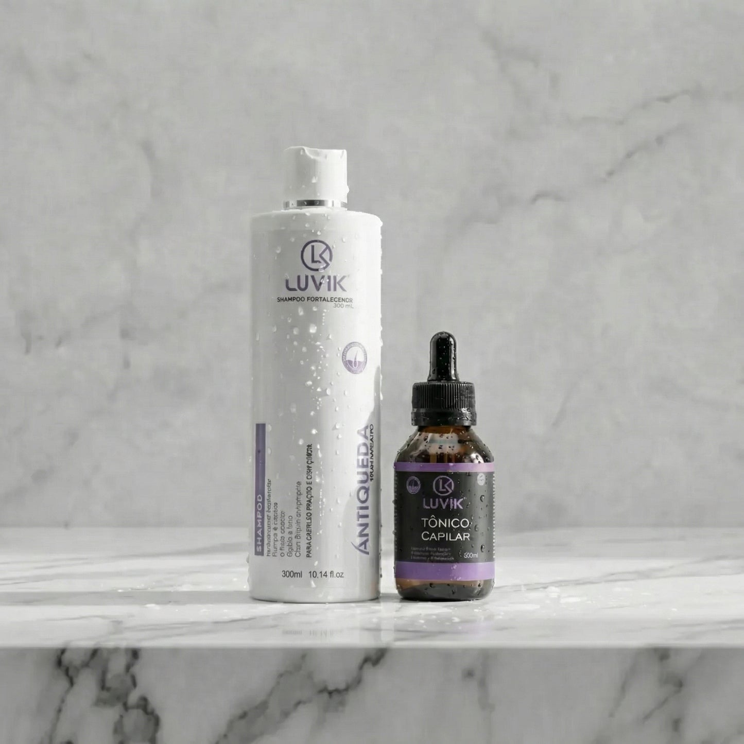 Shampoo Antiqueda e Tônico | DHT-Safe™