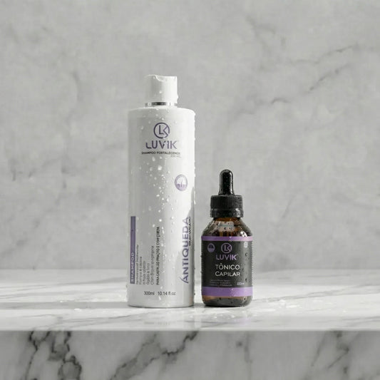 Shampoo Antiqueda e Tônico | DHT-Safe™