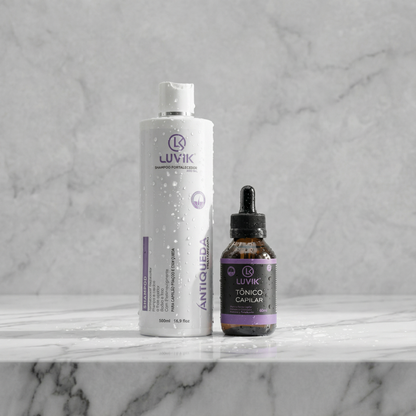 Shampoo Antiqueda e Tônico | DHT-Safe™
